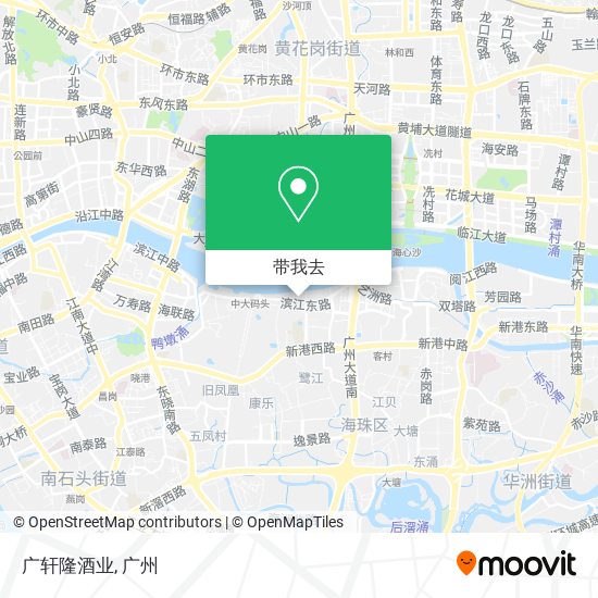 广轩隆酒业地图