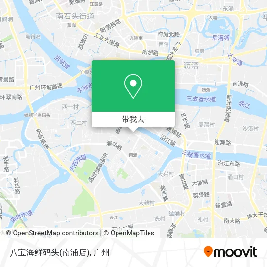 八宝海鲜码头(南浦店)地图