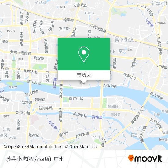 沙县小吃(程介西店)地图