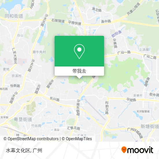 水幕文化区地图