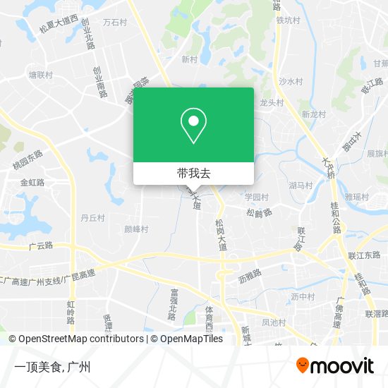 一顶美食地图