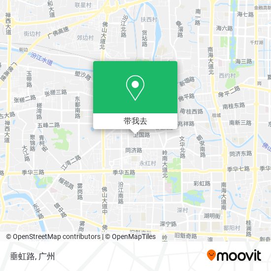 垂虹路地图