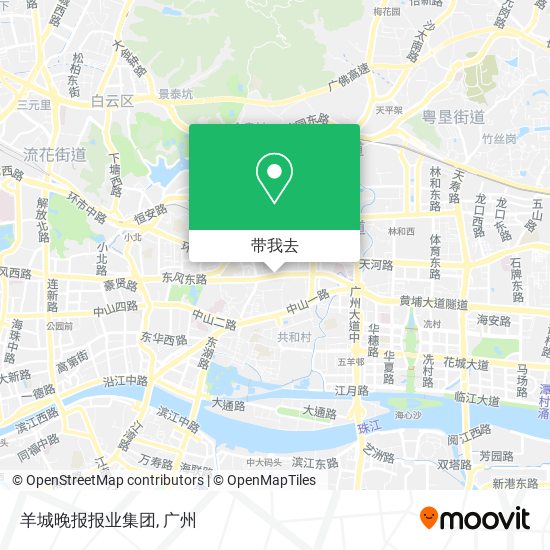 羊城晚报报业集团地图