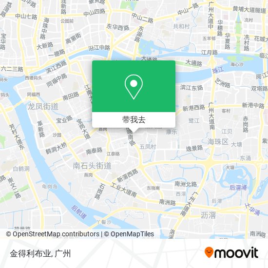 金得利布业地图