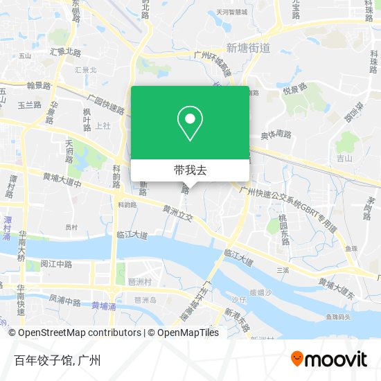 百年饺子馆地图
