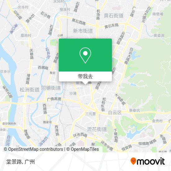 棠景路地图