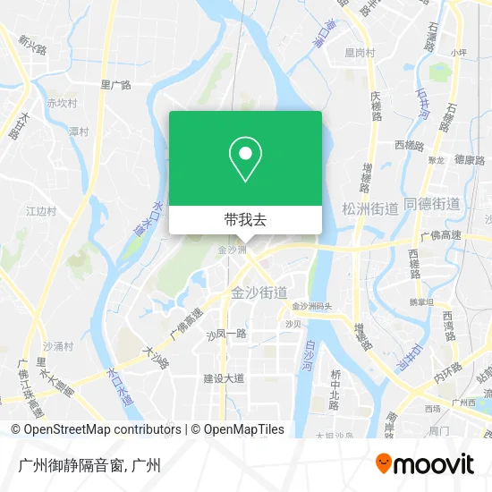 广州御静隔音窗地图