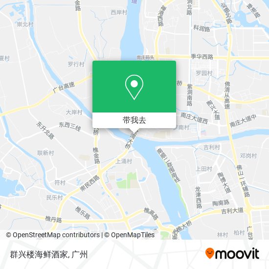 群兴楼海鲜酒家地图