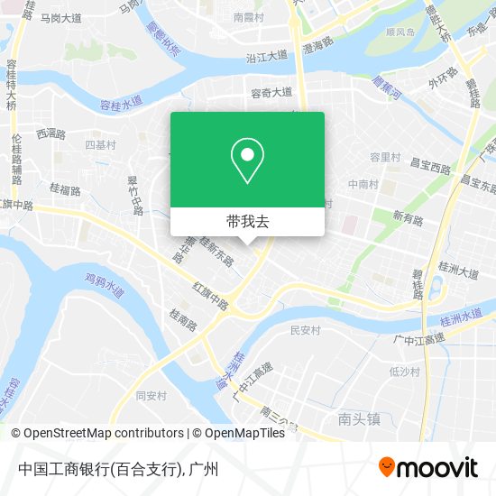 中国工商银行(百合支行)地图