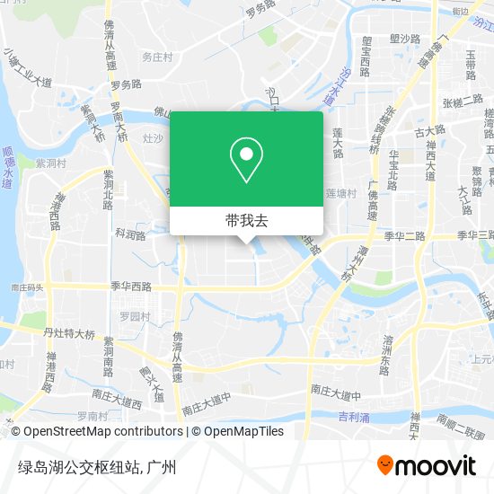 绿岛湖公交枢纽站地图