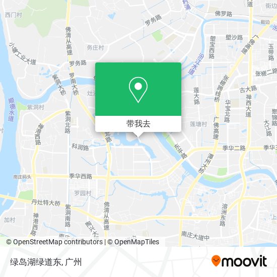 绿岛湖绿道东地图
