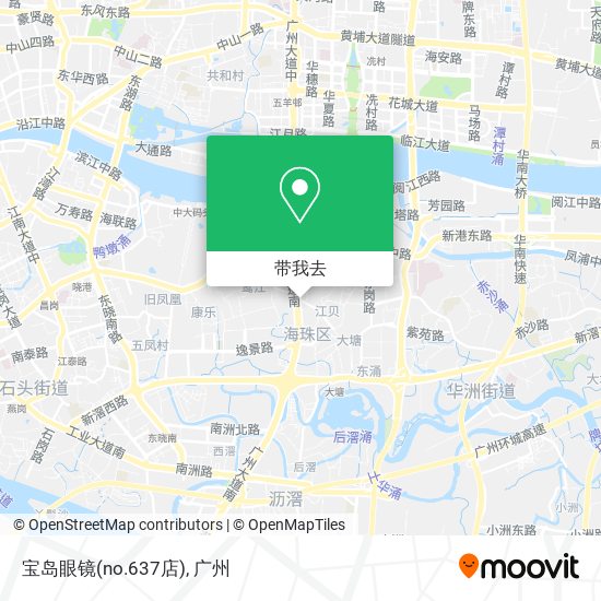 宝岛眼镜(no.637店)地图