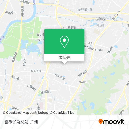 嘉禾长湴总站地图