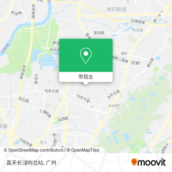 嘉禾长湴街总站地图