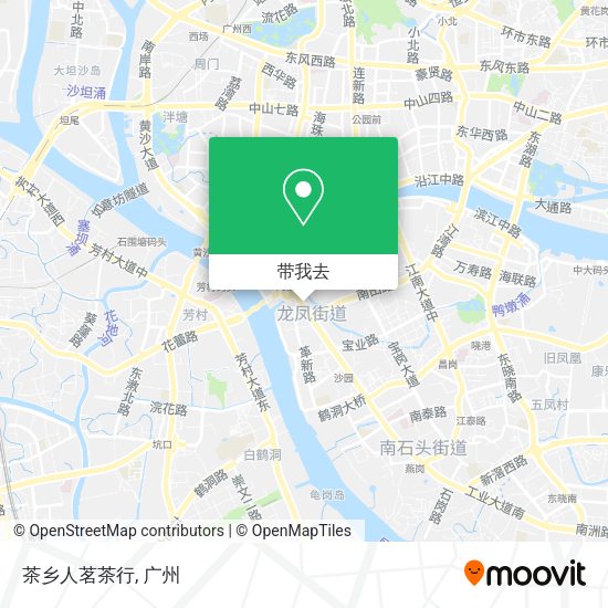 茶乡人茗茶行地图