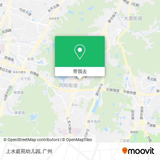上水庭苑幼儿园地图