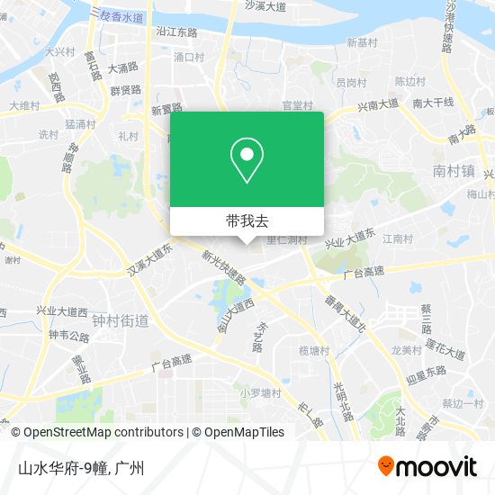 山水华府-9幢地图