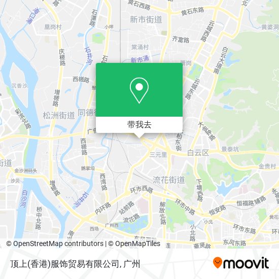 顶上(香港)服饰贸易有限公司地图