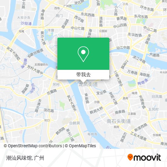 潮汕风味馆地图
