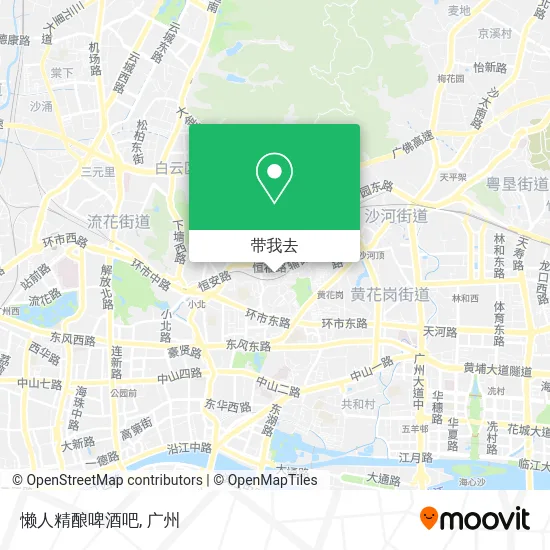 懒人精酿啤酒吧地图