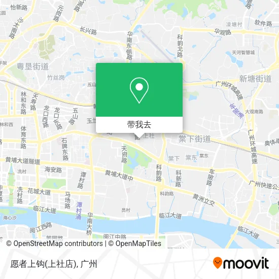愿者上钩(上社店)地图