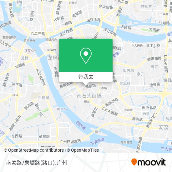 南泰路/泉塘路(路口)地图