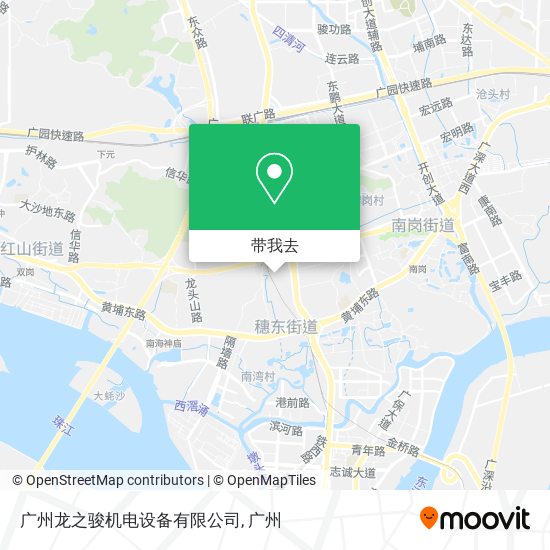 广州龙之骏机电设备有限公司地图