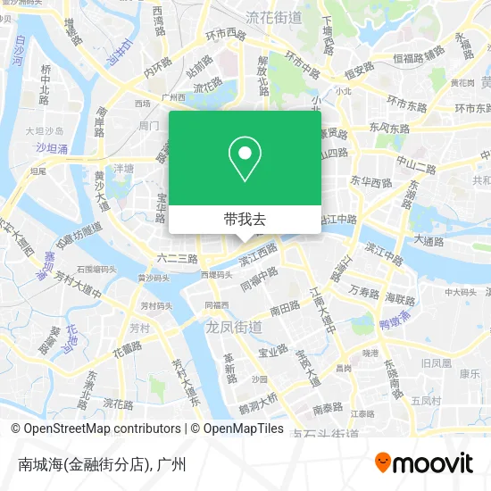 南城海(金融街分店)地图