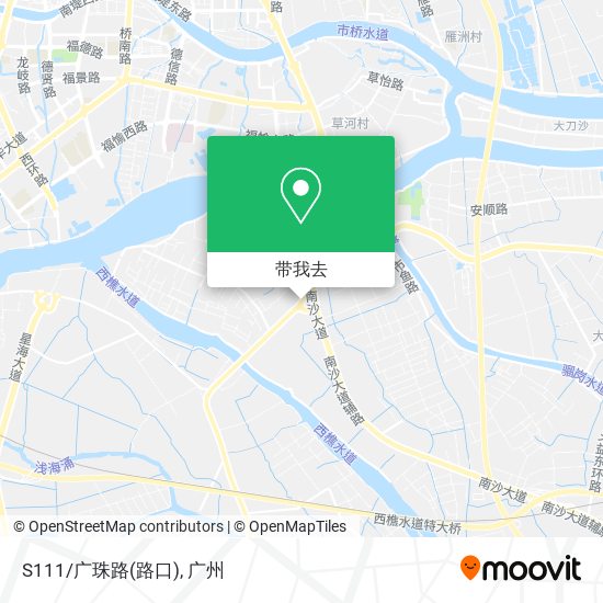 S111/广珠路(路口)地图