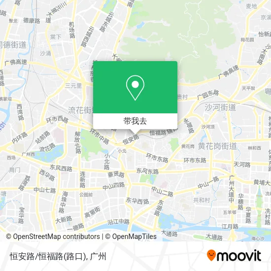 恒安路/恒福路(路口)地图