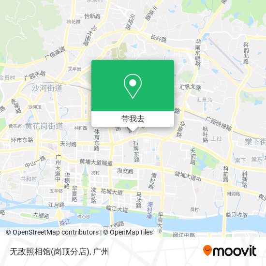 无敌照相馆(岗顶分店)地图