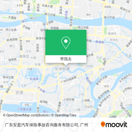 广东安盈汽车保险事故咨询服务有限公司地图