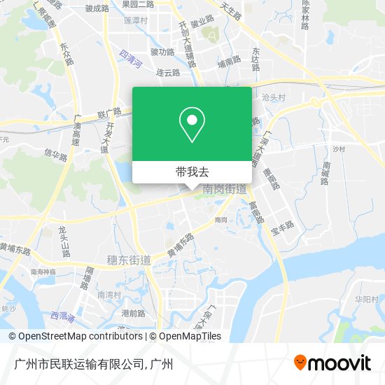 广州市民联运输有限公司地图