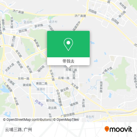 云埔三路地图