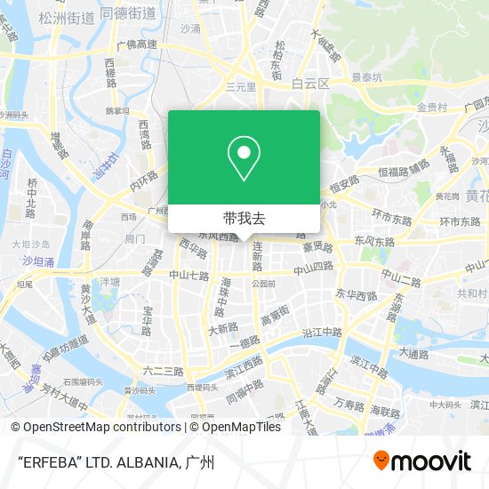 “ERFEBA” LTD.   ALBANIA地图