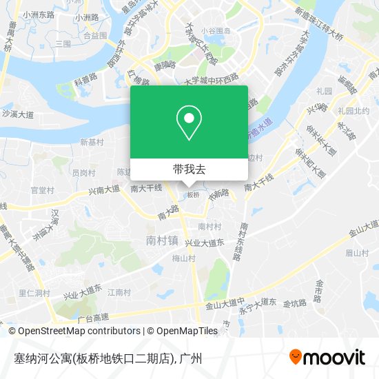 塞纳河公寓(板桥地铁口二期店)地图