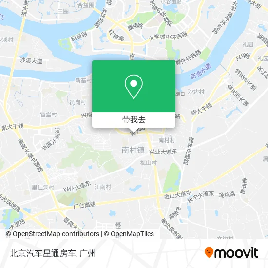 北京汽车星通房车地图