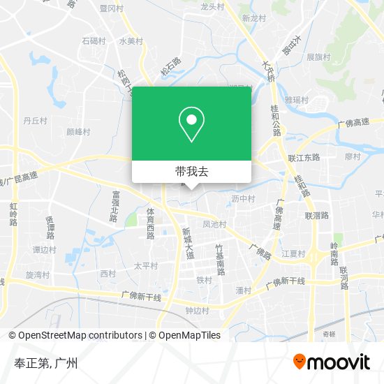 奉正第地图