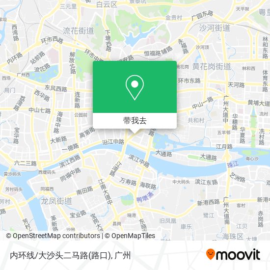 内环线/大沙头二马路(路口)地图