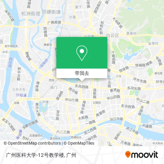 广州医科大学-12号教学楼地图