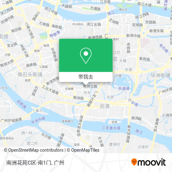 南洲花苑C区-南1门地图