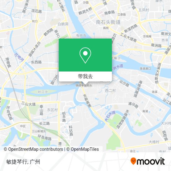 敏捷琴行地图