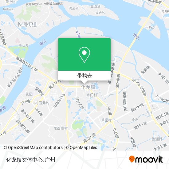 化龙镇文体中心地图
