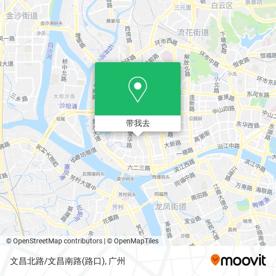 文昌北路/文昌南路(路口)地图