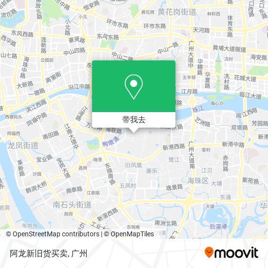 阿龙新旧货买卖地图