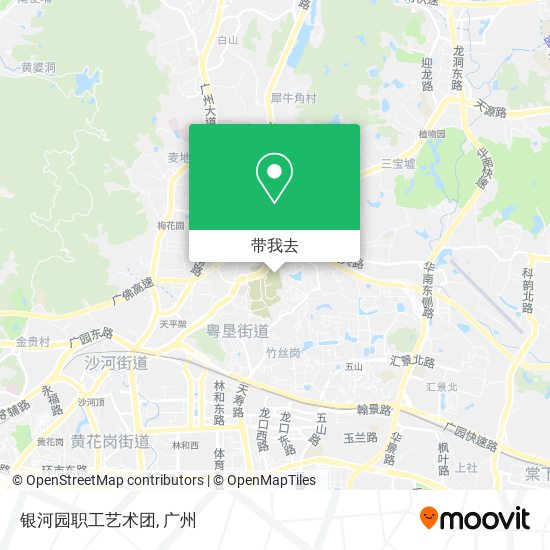 银河园职工艺术团地图