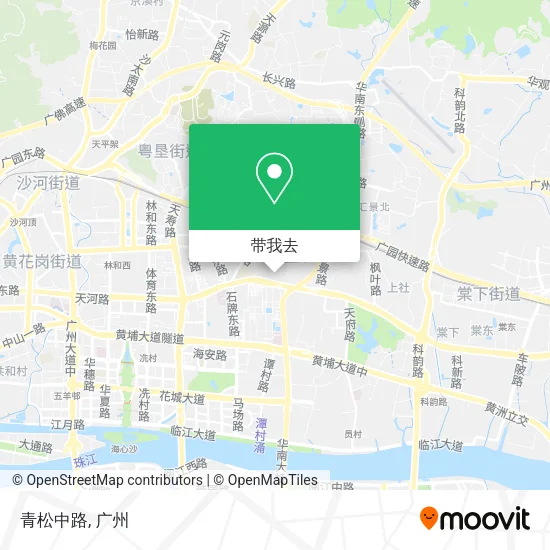 青松中路地图