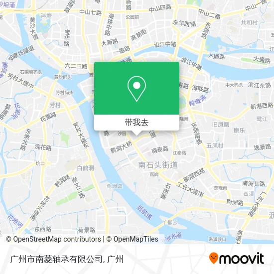 广州市南菱轴承有限公司地图