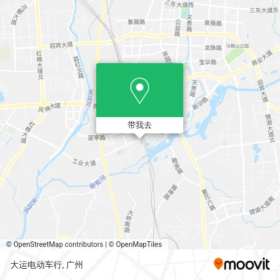 大运电动车行地图