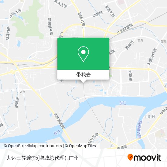 大运三轮摩托(增城总代理)地图